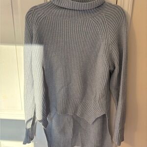 Wilfred Light Blue Turtleneck Sweater